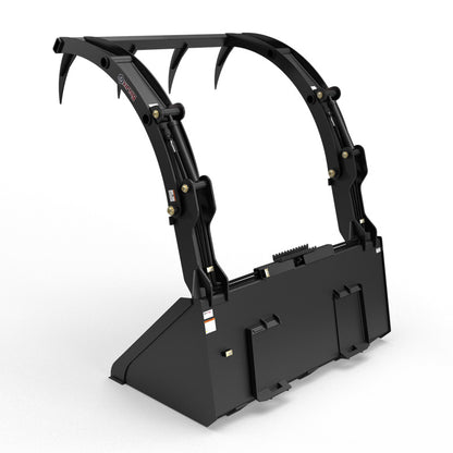 Virnig Hay Bucket Grapple | Model HBG72 & HBG84 | Width 73.5" & 85.5" | Hydraulic Flow 15 To 25 GPM | For Skid Steer