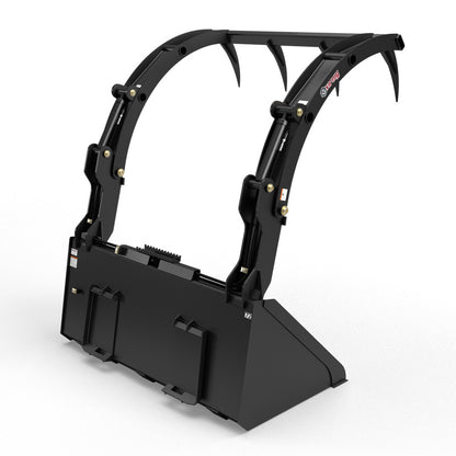 Virnig Hay Bucket Grapple | Model HBG72 & HBG84 | Width 73.5" & 85.5" | Hydraulic Flow 15 To 25 GPM | For Skid Steer