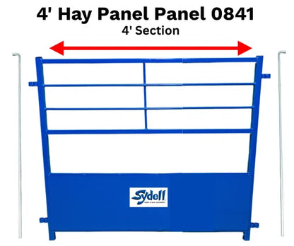 Sydell Horned Stock-Friendly Hay Panel | #0881T & #0841T | Width 42" | 8' & 4' | For Sheep & Goats