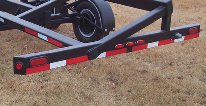 Demco | Standard Combine Header Transport Trailers | Model  HT38S & HT42S | 38’ & 42’ Length | Capcity 11,200 To 20,000 lbs | Horsepower 400 To 500 HP | For Tractors