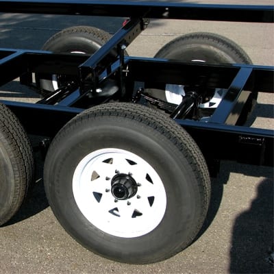 Sheyenne Manufacturing Header Trailer | Model 36–46 Ft | High‑Stability Header Transport | 40–75 HP | For Tractor & UTV