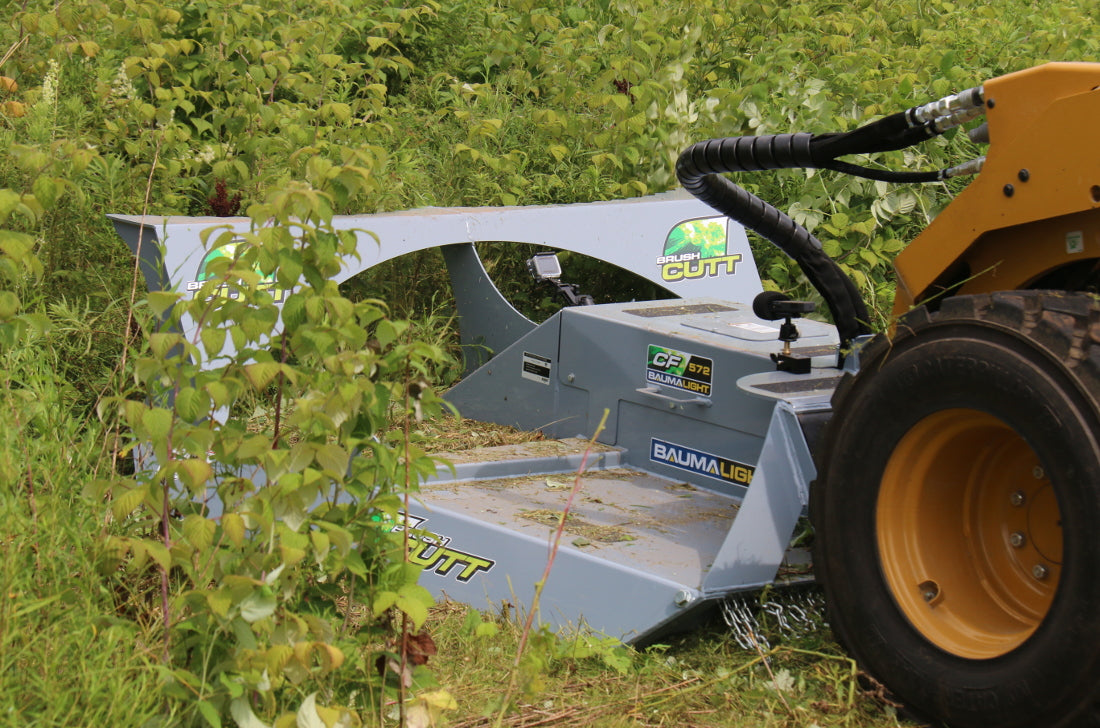 Baumalight Rotary Brush Cutter | CF Series | Cutting Width 60" & 72" | Hydraulic Flow Range 15 To 45 GPM | For Skid Steers