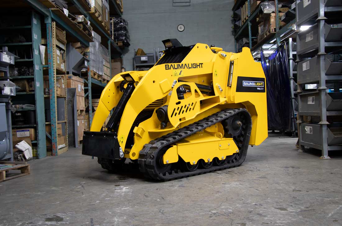 Baumalight Mini Track Loader | Model TRL-620Y | Width 40" | Engine Horsepower 23.9 HP | Engine Yanmar | Mini Skid Steer