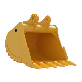 Rockland Heavy Duty Buckets | Bucket Width 18" To 42" Inches | Machine Weight 15,000-25,000 Lbs | Bucket Capacity 0.30 To 0.70 Cubic Yard | For Excavators