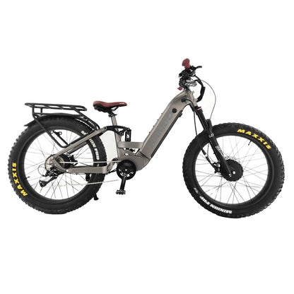 Rambo Electric Bike | Model Hellcat FS | 1,000W Dual-Hub Motors | Range Up-To 65 Miles