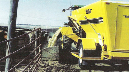 Henke Buffalo Mixer Wagon | Models 240–485 | 240–485 Cu Ft | 100–150 HP | For Tractor