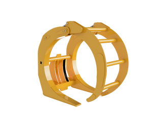 Rockland High-Capacity Sorting Grapple | Powerful Dual-Cylinder Clamp | Reinforced With AR400 | For Loaders