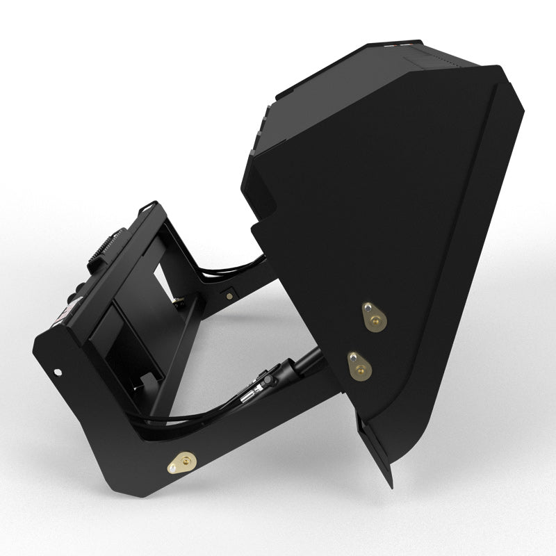 Virnig High Dump Bucket | Models DMP60, DMP72, DMP84 & DMP96 | Widths 60" To 96" | Hydraulic Flow 15 To 25 GPM | For Skid Steer