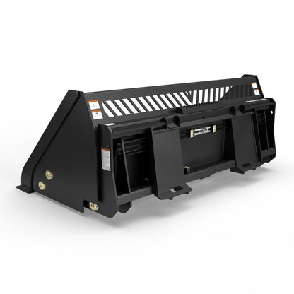 Virnig High Dump Bucket | Models DMP60, DMP72, DMP84 & DMP96 | Widths 60" To 96" | Hydraulic Flow 15 To 25 GPM | For Skid Steer