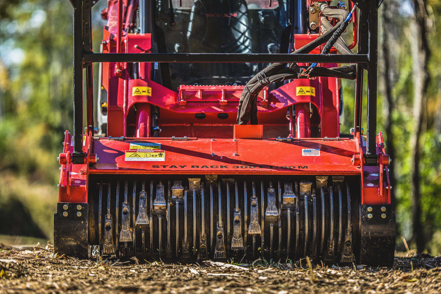Fecon Bull Hog High Flow Mulching Head | Model BH62SS, BH74SS & BH85SS | Width 50" To 72" | 30–50 GPM | For Skid Steer & Compact Track Loader