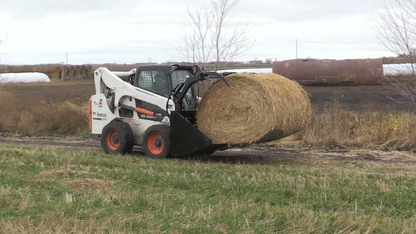 CID Hay Bale Grapple Bucket Attachment | Width 72", 84" & 96" inches | For Skid Steer