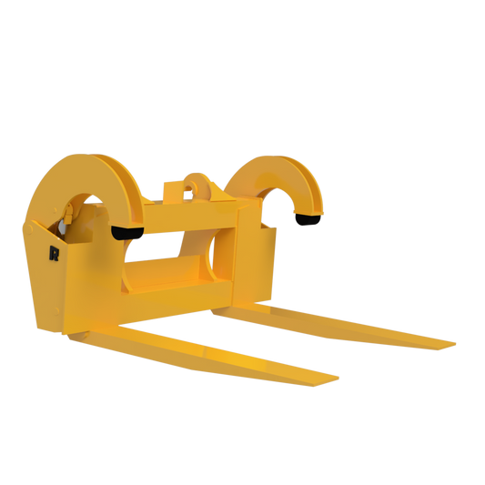 ROCKLAND 102" & 116" WIDTH HIGHWALL PUSH BEAM GRAPPLE FOR LOADERS