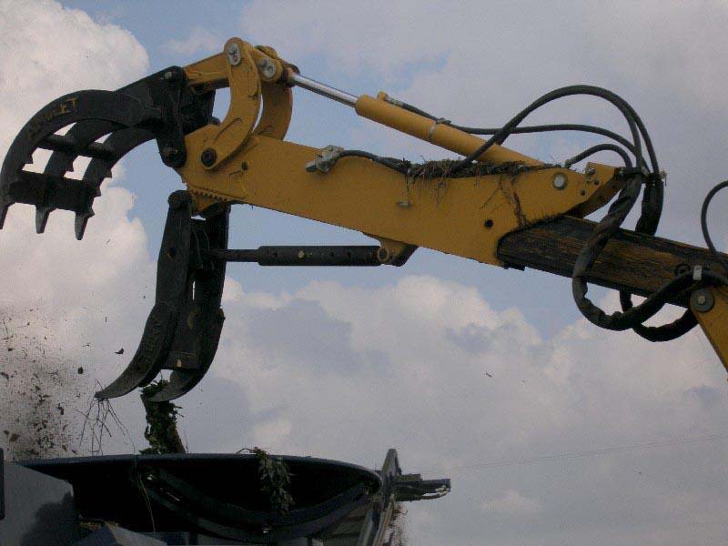 Amulet HoeMate Demolition Rake | Model Multi-Tine R-Series | Machine Size 40 Tons | For Excavators & Backhoes