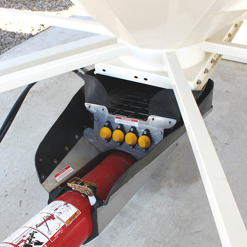 Thunder Struck ThunderBuster Fertilizer Conditioner | 8–12 Inch Auger Fit | Hydraulic Driven | For Grain & Fertilizer Systems