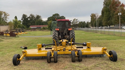 Bush Whacker Heavy Duty Flex-Wing Brush Cutter | Model ST-180 Elite | Overall Width 190