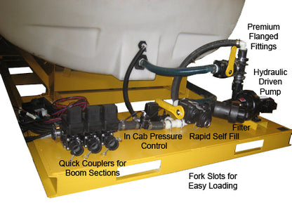 Turbo Turf Hydraulic Brine Sprayer | De-Ice Upto 30"