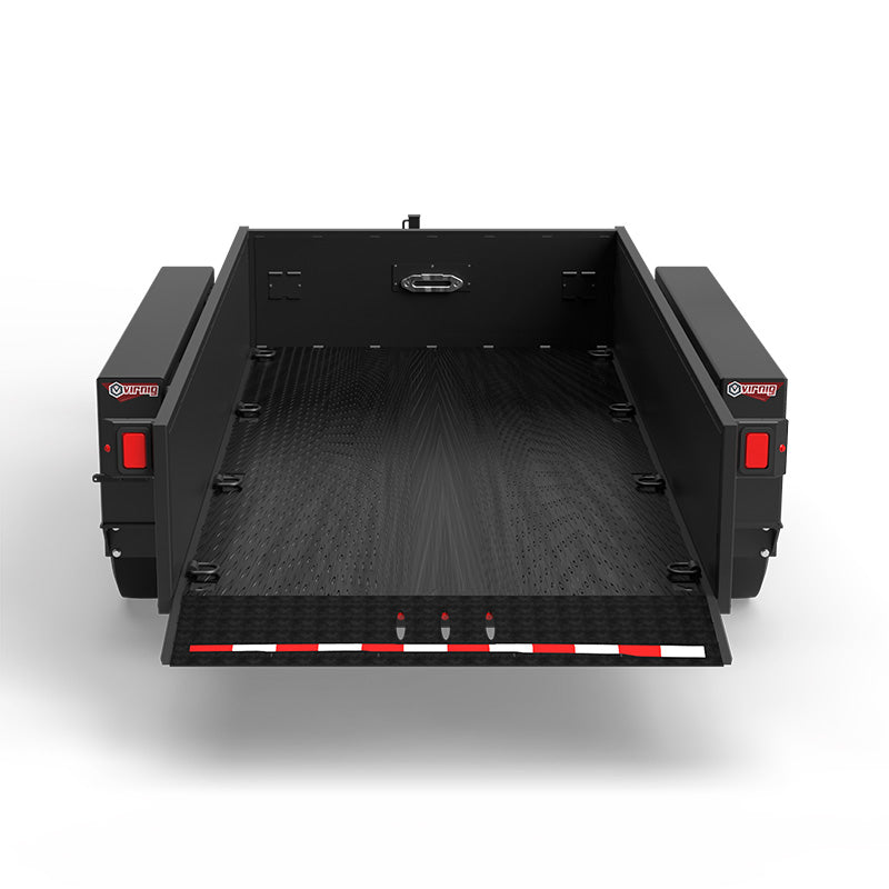 Virnig Hydraulic Drop Deck Utility Trailer | Model TR Series | 75" Deck Width | 6,019 to 10,020 lb Capacity | Horsepower 25 To 50 HP | Hydraulic Flow 5 To 10 GPM | For Skid Steers & Tractors