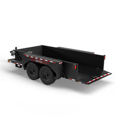 Virnig Hydraulic Drop Deck Utility Trailer | Model TR Series | 75" Deck Width | 6,019 to 10,020 lb Capacity | Horsepower 25 To 50 HP | Hydraulic Flow 5 To 10 GPM | For Skid Steers & Tractors