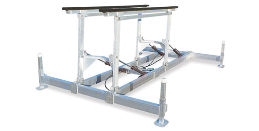 Boat Lift Distributors | 8100 LB Capacity Hewitt Hydraulic Hi-Lift | 220V / 24V | Free Standing Boat Lift