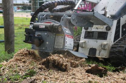 Baumalight Stump Grinder | Model S14, S16 & S18 | Rotor Size 18" To 24" | Hydraulic Flow Range 10 To 22 GPM | For Mini Skid Steer