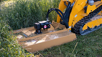 Baumalight Mini Track Loader | Model TRL630D | 24.8 HP Kubota | 2-Speed | 10.5 GPM