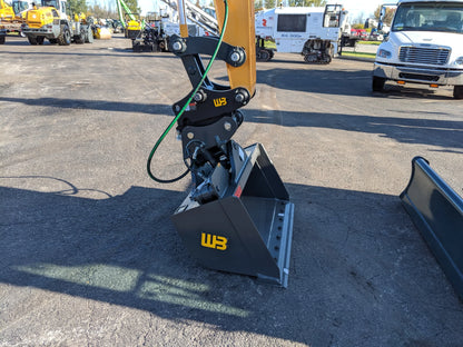 Werk-Brau Hydraulic Tilting Grading Bucket | Width 48–84" | 12–50 Tons | For Excavator
