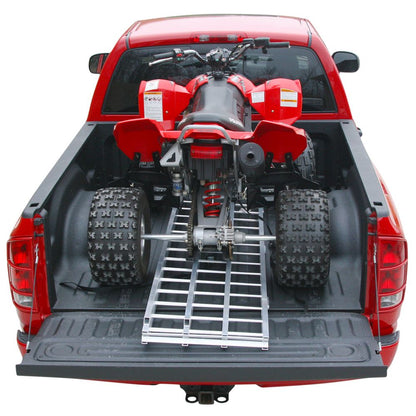 Black Widow Bi-Fold ATV Loading Ramp | IBF-9444 | Model 44" Wide x 7'10" Long | 1,500 lb Capacity | For ATVs, Trucks & Trailers Loading