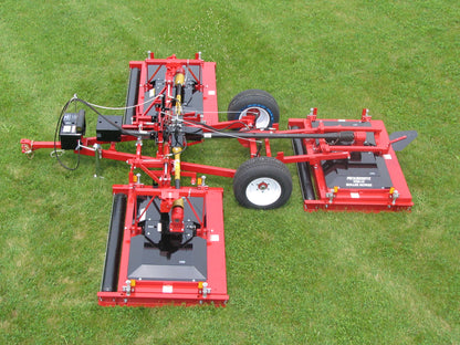 Progressive Turf Equipment Inc. Tri-Deck Roller Finishing Mower | Model TDR-15 | Cutting Width 15' 6" | 30–50 HP | For Tractors