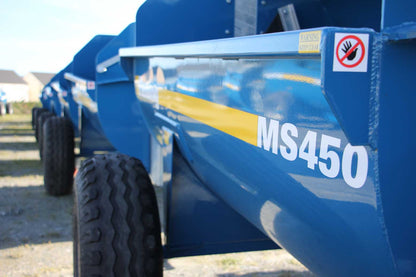 Fleming Muck Spreader | Model MS450 | Width 73" | 40 HP | For Tractors & Loaders