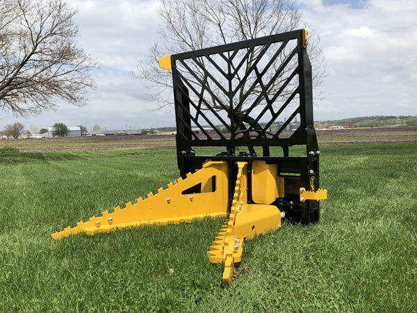 CL Fabrication Challenger Tree Puller | Width 38" inches | Oil Flow Range 15-25 GPM | For Skid Steers