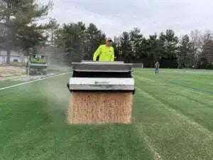 Earth & Turf | MultiSpread | 415SP | Stand-On Top Dresser | 55" Overall Width | 48" Spread Width | 22HP Honda Engine