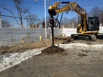 Premier Attachments Excavator Auger Drives Heavy Duty & 2-Speed High Flow Models | Max Torque 5,798 ft. lbs. to 35,297 ft. lbs. | Hydraulic Flow 25-60 GPM