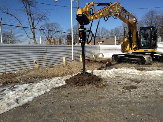 Premier Attachments Excavator Auger Drives Heavy Duty & 2-Speed High Flow Models | Max Torque 35,297 ft. lbs. | Hydraulic Flow 25-60 GPM