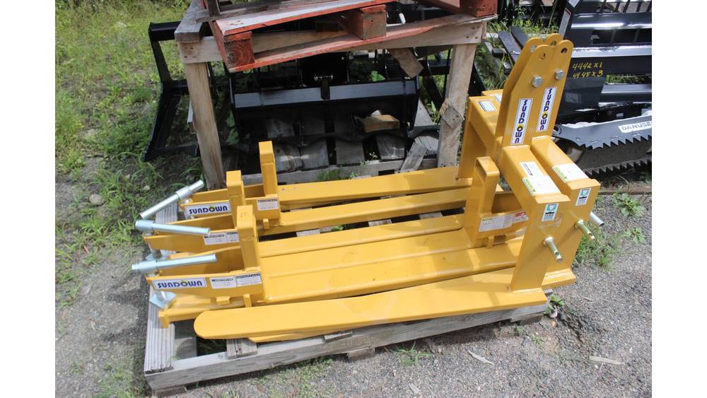 Sundown 3-Point Forklift Attachment | Model PF-1200 To PF-3548 | Fork Width 41" To 48" | 25 To 60 HP | For Tractor