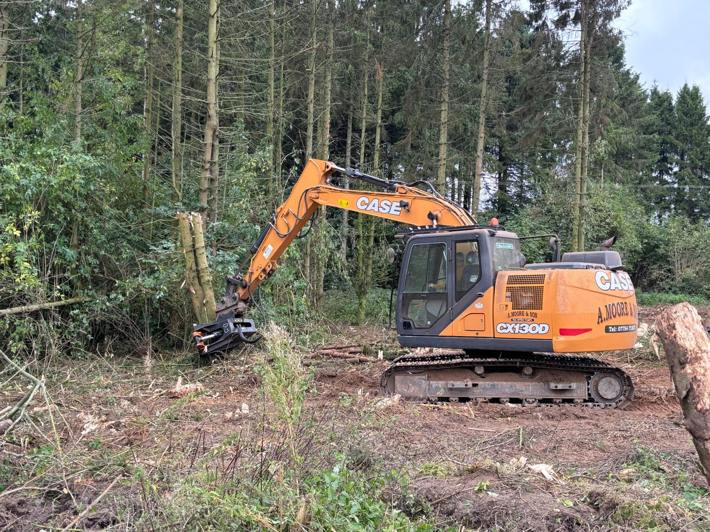 MDE Machinery | Tree Shear With Buncher | Model Koala 150T To Koala 550T | Cutting Capacity 6" To 21.5" Inches | Machine Size 1.5-40 Ton | For Excavator
