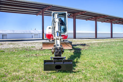 Mongo Attachments Mini Skid Steer Adapter Plate | Model MXMS‑1 | 3–8 Ton | For Excavator