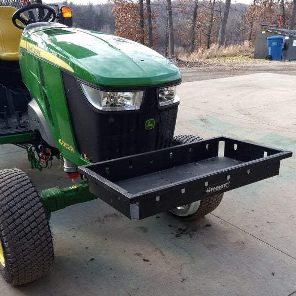 Umount Boxer Cargo Rack | Heavy Duty Powder Coating | Width 35.5" inches | For Tractor & Lawn Mowers