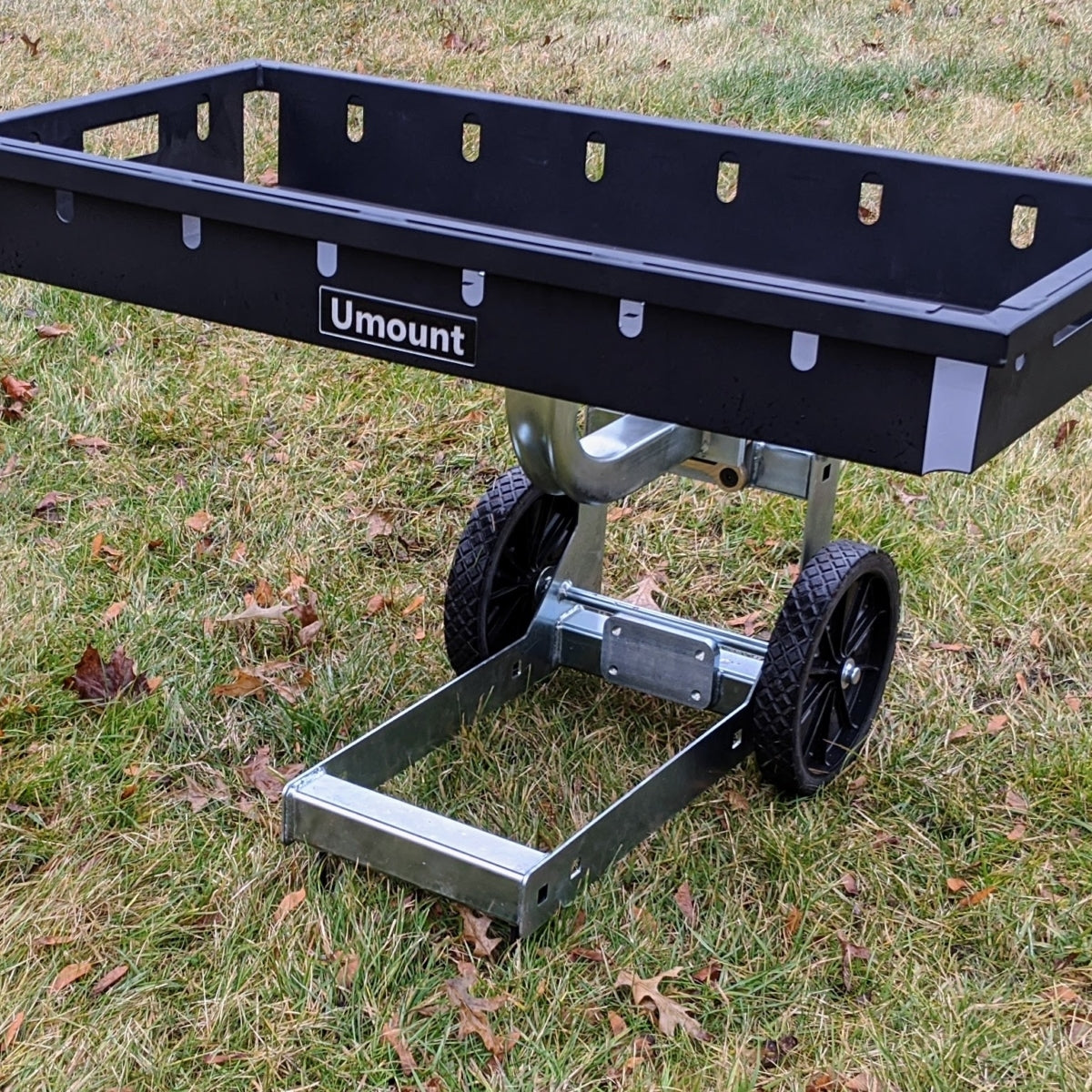 Umount Boxer Cargo Rack | Heavy Duty Powder Coating | Width 35.5" inches | For Tractor & Lawn Mowers