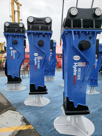 HydroRam HK300S Premium Series Hydraulic Hammer | Overall Length 129.4" | For 30.8 - 38.5 Ton Excavators