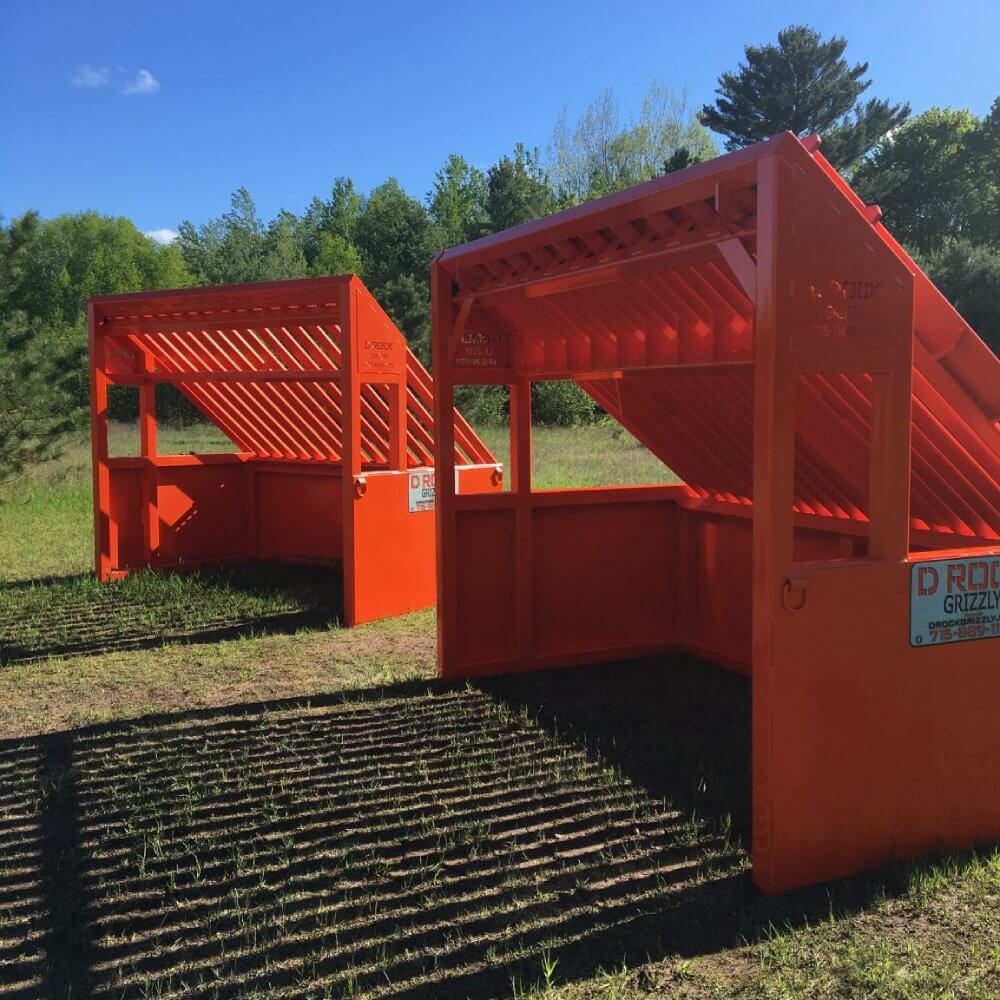 D Rock Grizzly Skid Steer Attachments