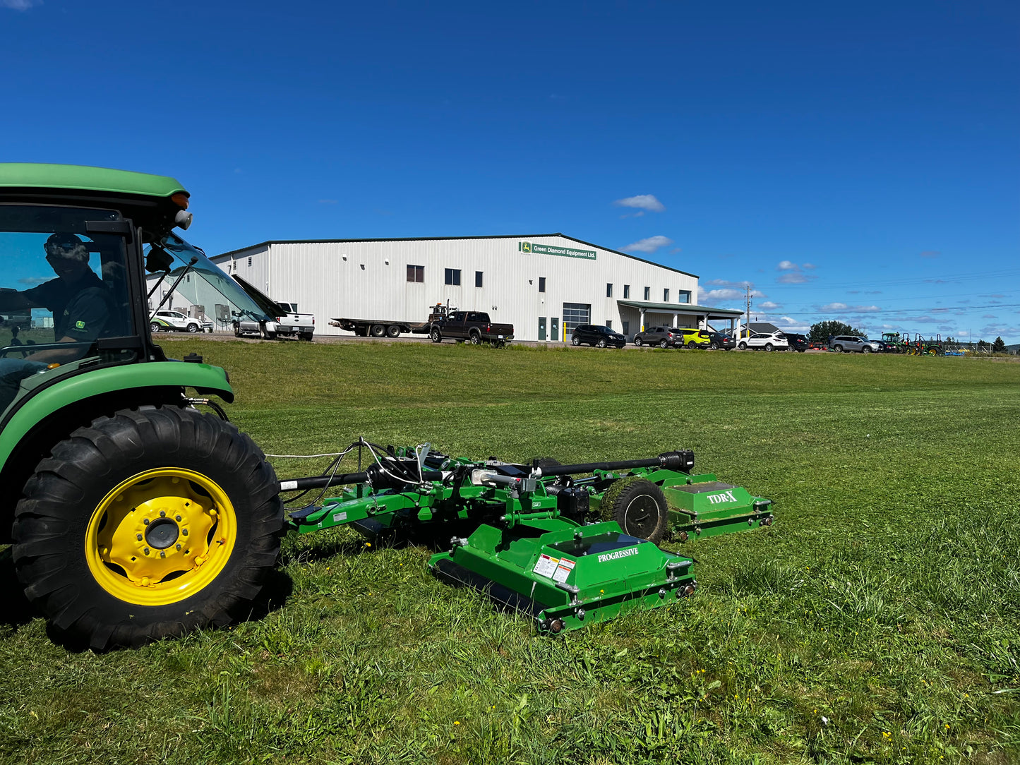 Progressive Turf Equipment Inc. Tri-Deck Roller Finishing Mower | Model TDR-X | Cutting Width 10' 6" | 35–45 HP | For Tractors