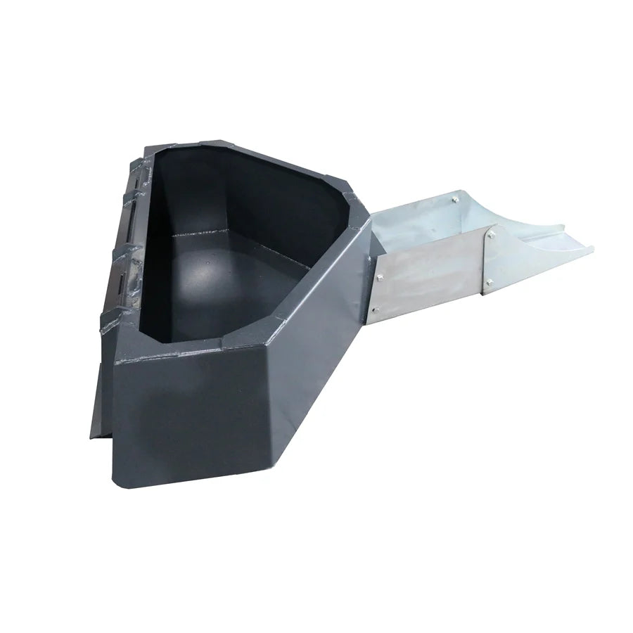 Landy Concrete Mixer & Cement Bucket | Overall Width 59", 69" & 79" | 7-11 GPM | 20-35 HP | For Skid Steers, Tractors, ATVs & UTVs