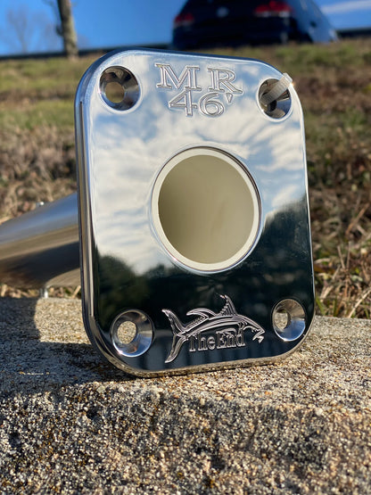 LT Marine Heavy Duty Swivel Rod Holder | 12" | 316L Stainless Steel | For Offshore & Commercial Fishing Boats