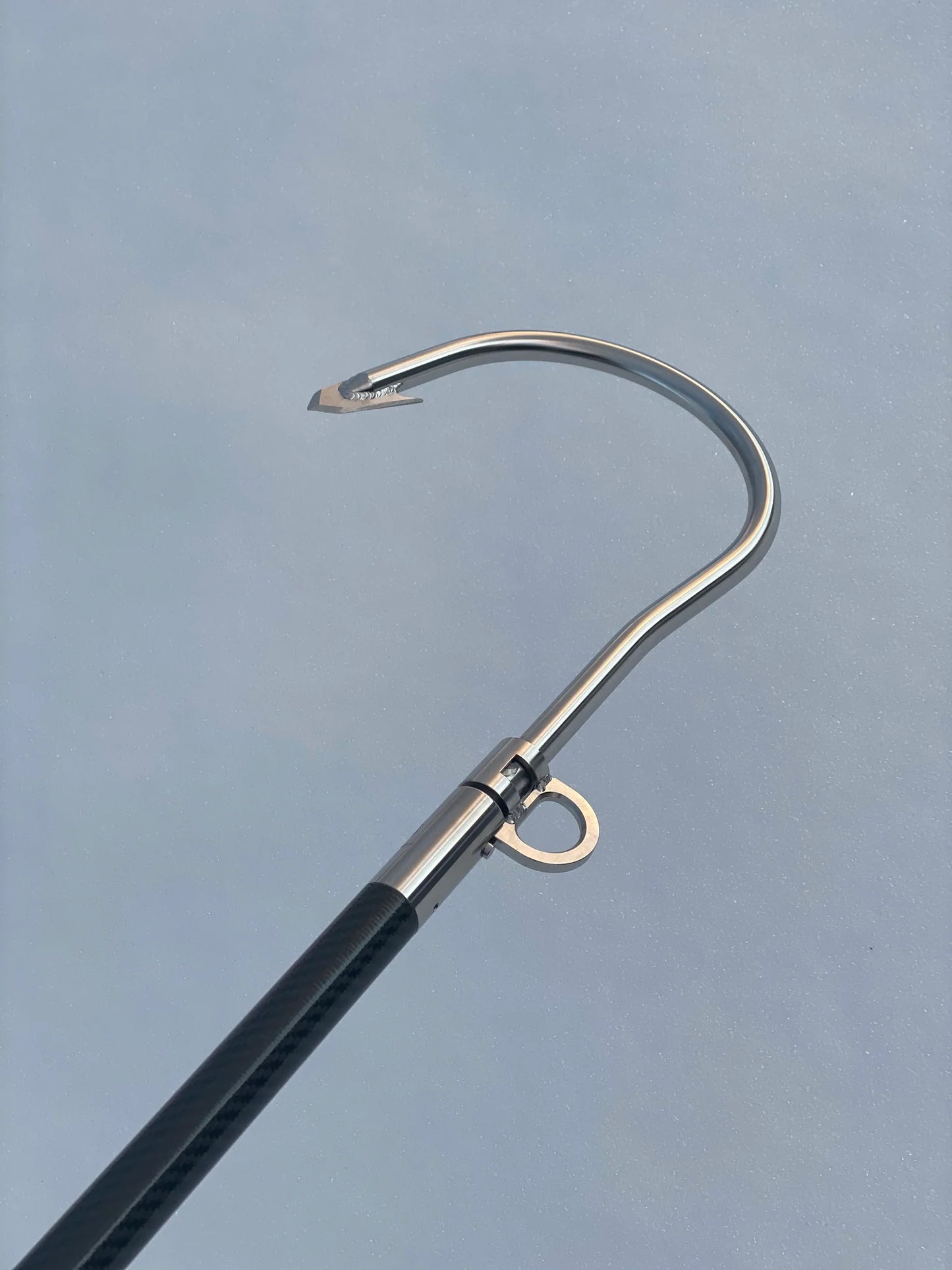 LT Marine Swivel Flying Gaff | Patent 11,510,402 | 6" & 8" Gap Hook | 316 Stainless Steel