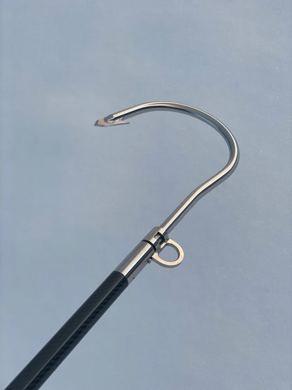 LT Marine Swivel Flying Gaff | Patent 11,510,402 | 6" & 8" Gap Hook | 316 Stainless Steel