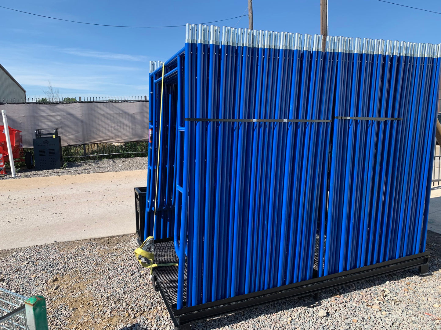 Star Industries Scaffold Pallet | Holds 25 Frames | Width 5.5′