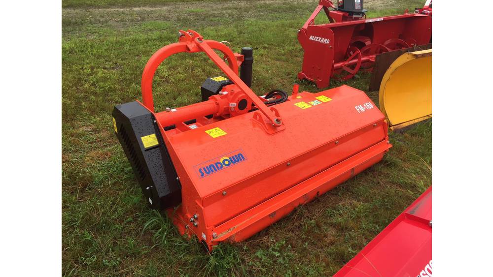 Sundown Heavy-Duty Flail Mower | Model FM-100 To FM-220 | Cutting Width 39" To 87" | 30 To 60 HP | For Tractor