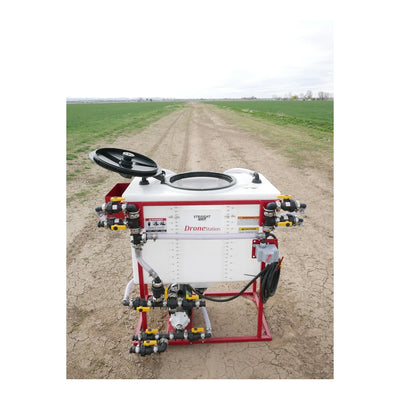 AvaryDrone | Drone Station Chemical Mixing System | Model 44 or 67 Gallon | Bulk Input & Meter Options | For DJI Agras & Drone Sprayers