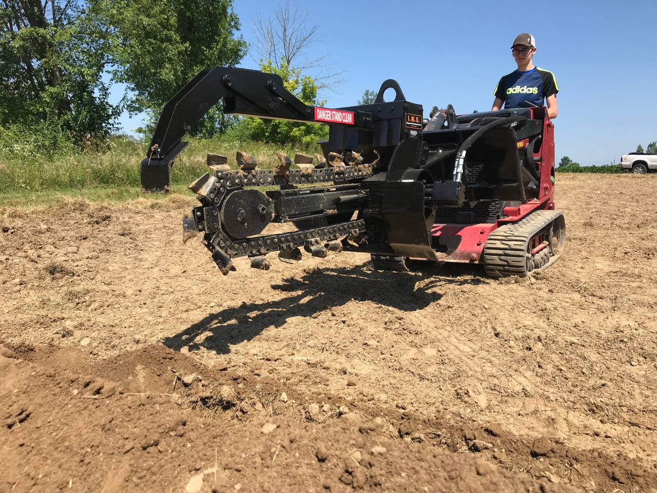 Premier Duo-Tach® Trencher Attachment | T100-I & T125-I Models for Skid Steer Loaders and Mini Skid Steers