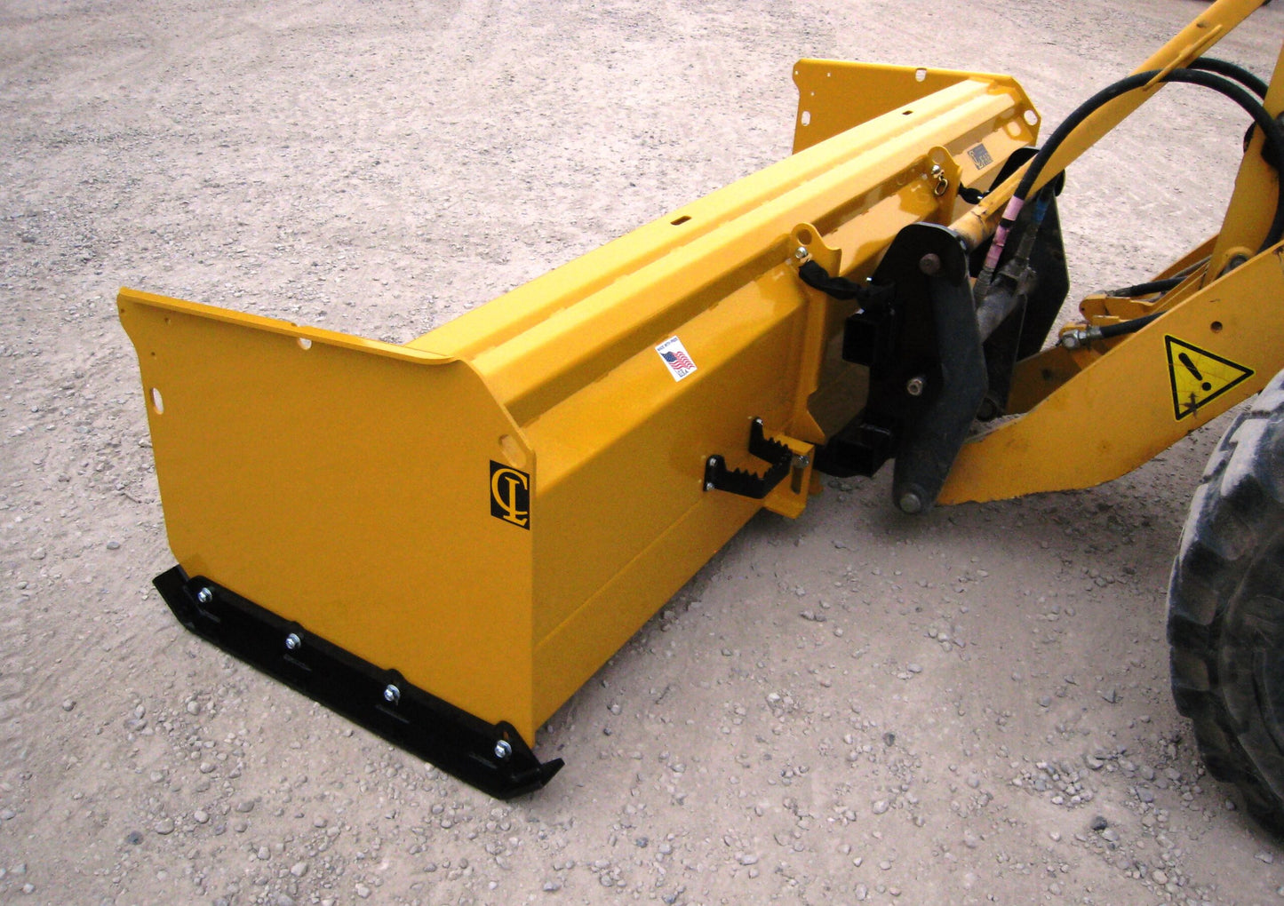 CL Fabrication EZ Snow Pusher w\Floating Mount | Width 72"-120" inches | Horsepower 50-100+ HP | For Tractor
